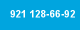 921 128-66-92 921 128-66-92